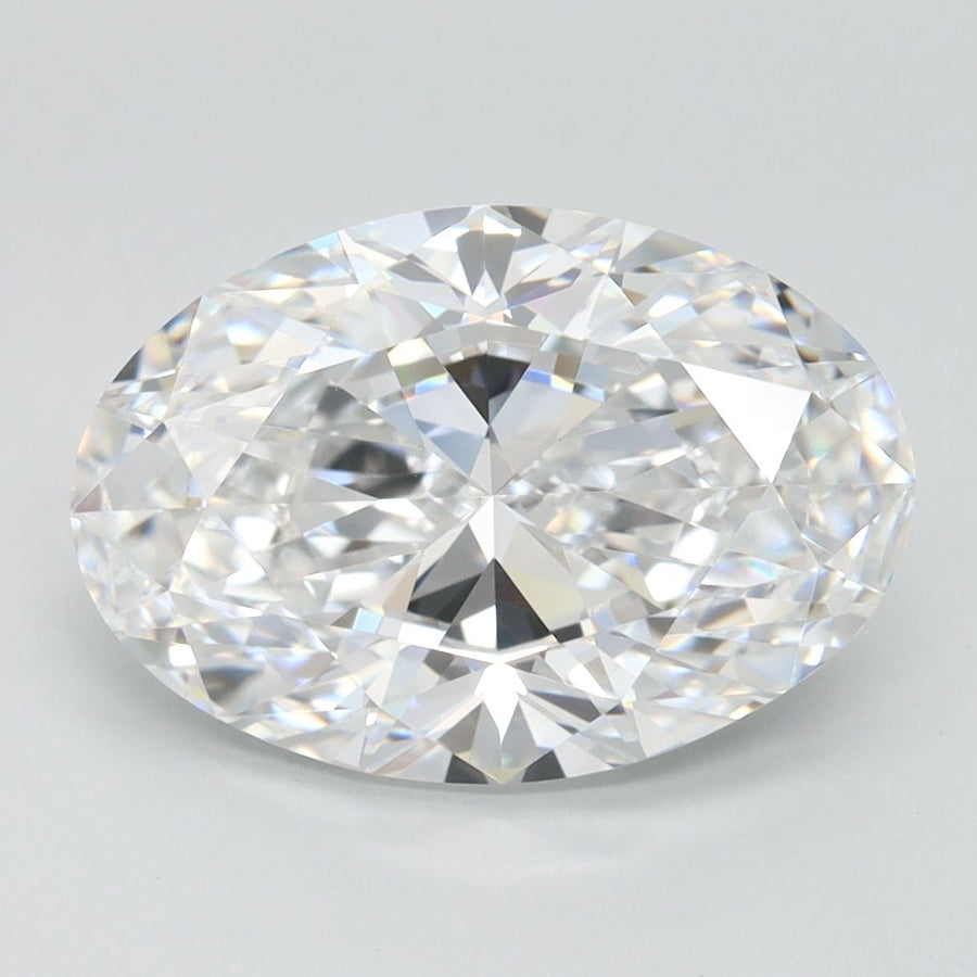 Oval Lab-Grown Diamond 3.22ct D IF
