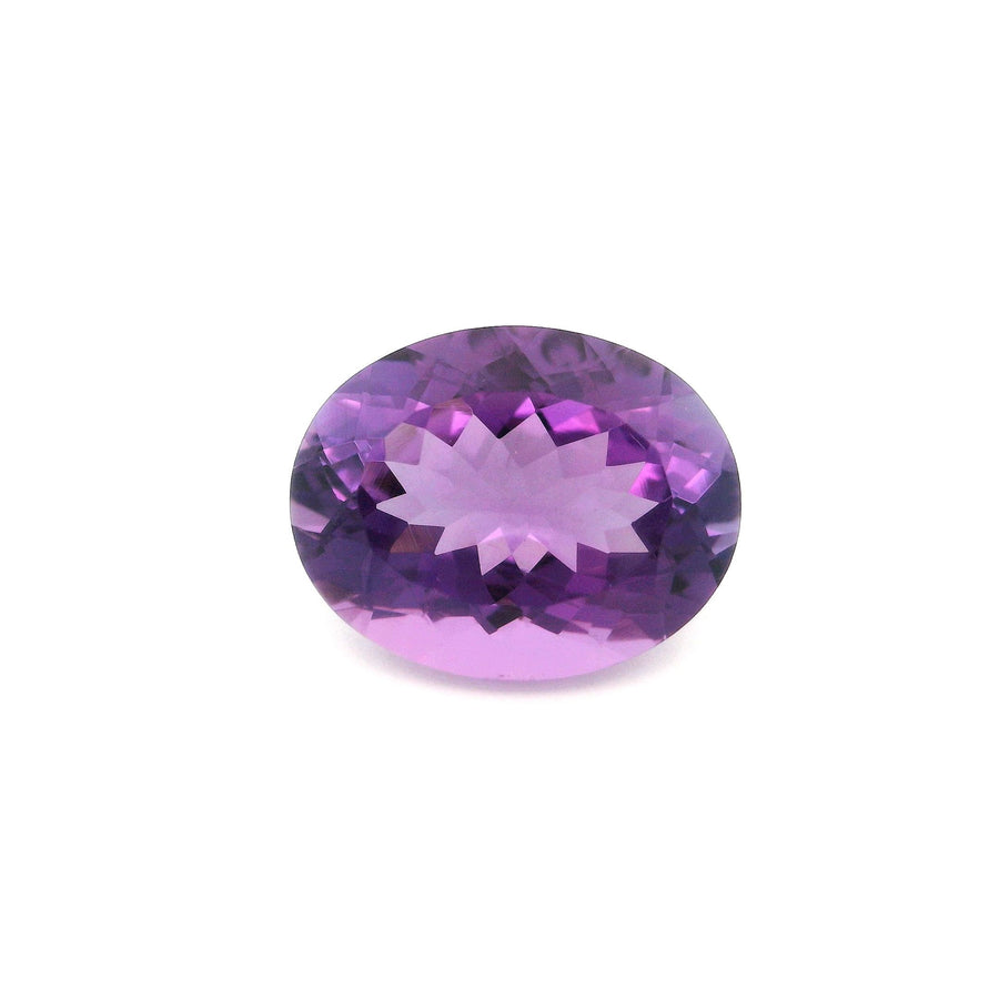 Oval Purple Amethyst 5.46ct loose gemstone