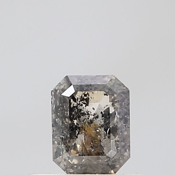 Emerald Salt And Pepper Natural Diamond 0.46ct VVS2 loose diamond