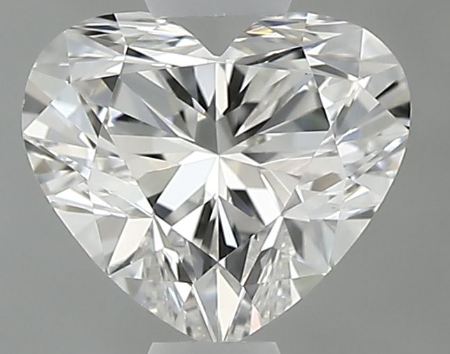 Heart Natural Diamond 0.61ct H VS1