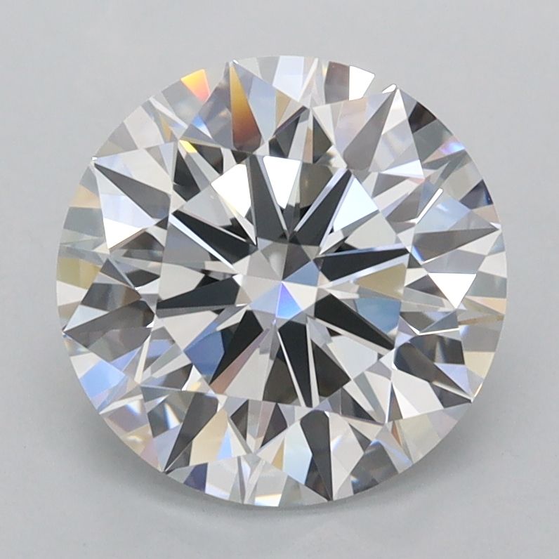 Round Lab-Grown Diamond 2.50ct D FL