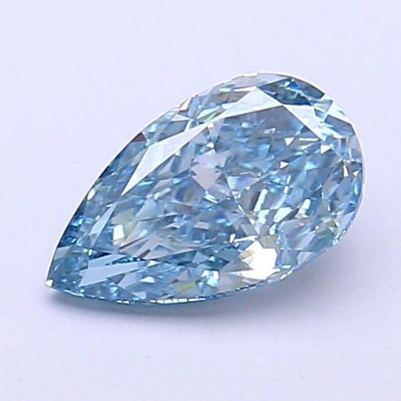 Pear Fancy Vivid Blue Lab-grown Diamond 1.01ct VVS2 loose diamond