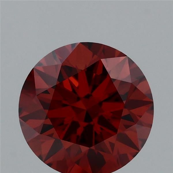 Round Fancy Vivid Orange Lab-grown Diamond 1.54ct VVS1 loose diamond