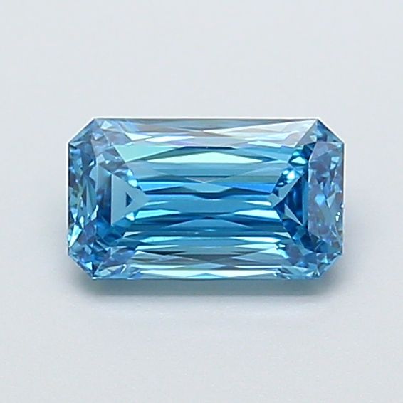 Radiant Fancy Vivid Blue Lab-grown Diamond 1.18ct VVS2 loose diamond