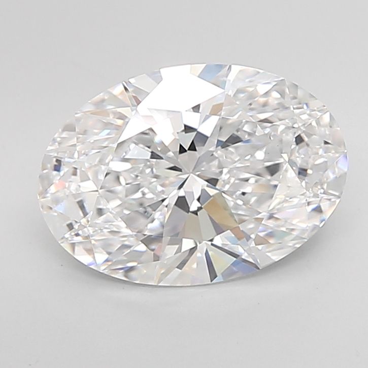 Oval Lab-Grown Diamond 3.73ct D VVS1