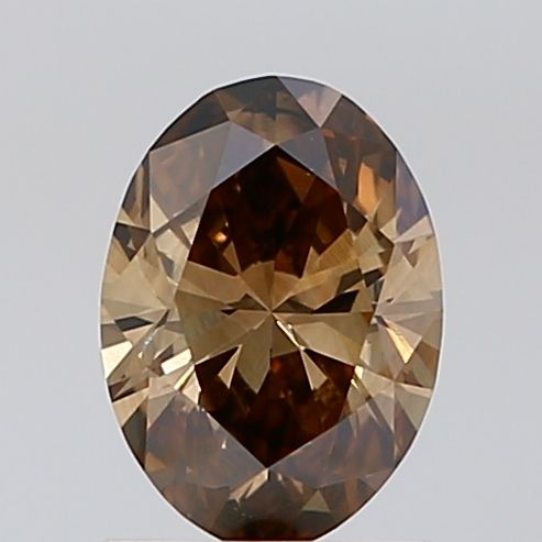 Oval Fancy Brown Natural Diamond 0.92ct VS1 loose diamond