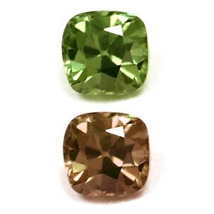Cushion Green Alexandrite 0.21ct loose gemstone