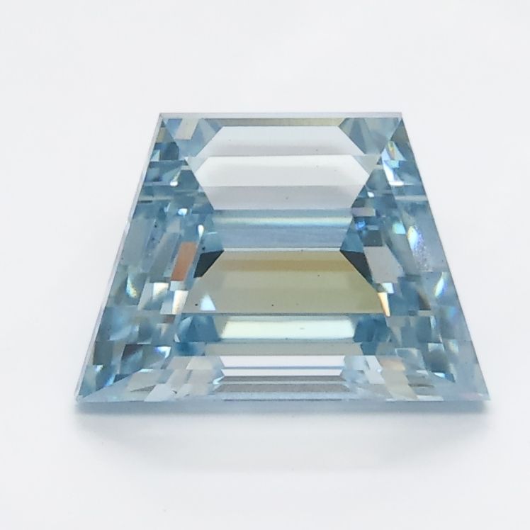 Trapezoid Blue Lab-grown Diamond 1.93ct VS2 loose diamond