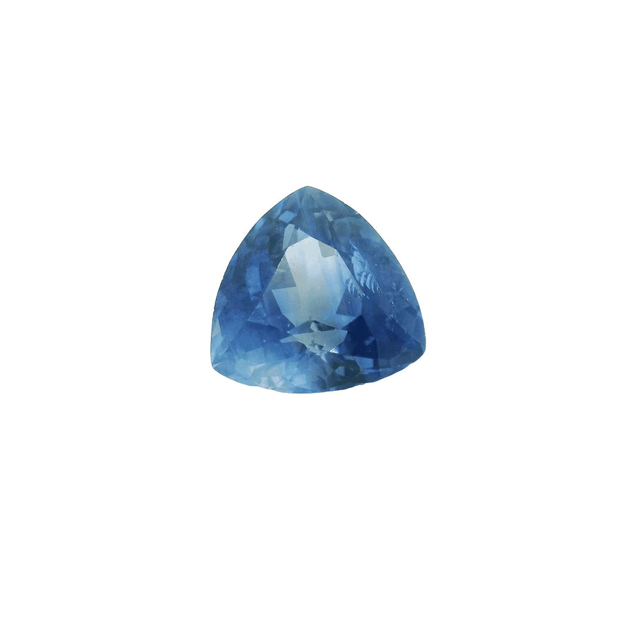 Trilliant Blue Sapphire 4.53ct loose gemstone