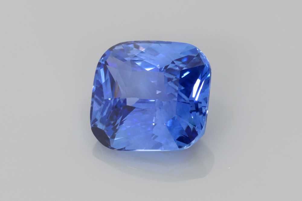 Cushion Blue Sapphire 3.5ct loose gemstone