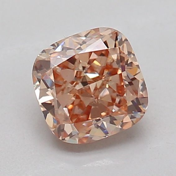 Cushion Fancy Light Pinkish Brown Lab-grown Diamond 0.52ct VS1 loose diamond