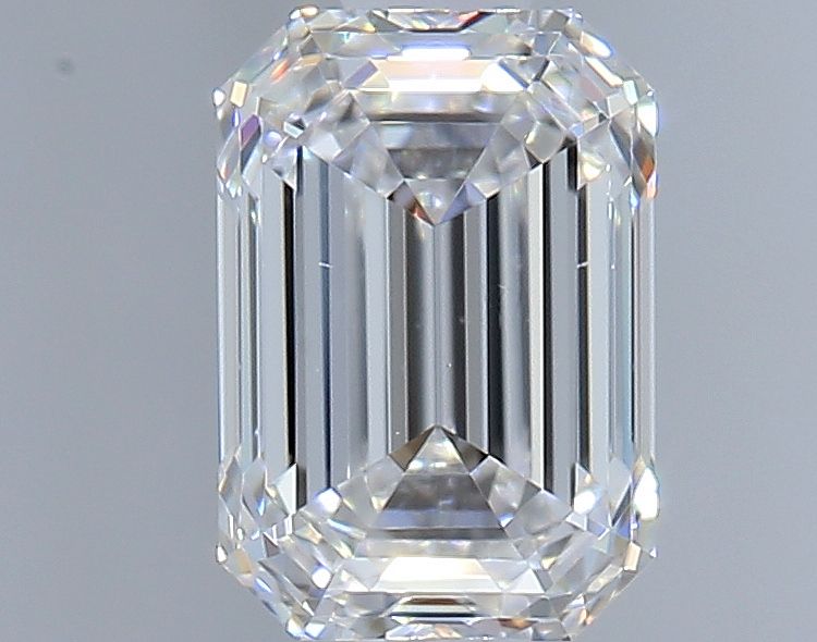 Emerald Natural Diamond 0.72ct D VS1