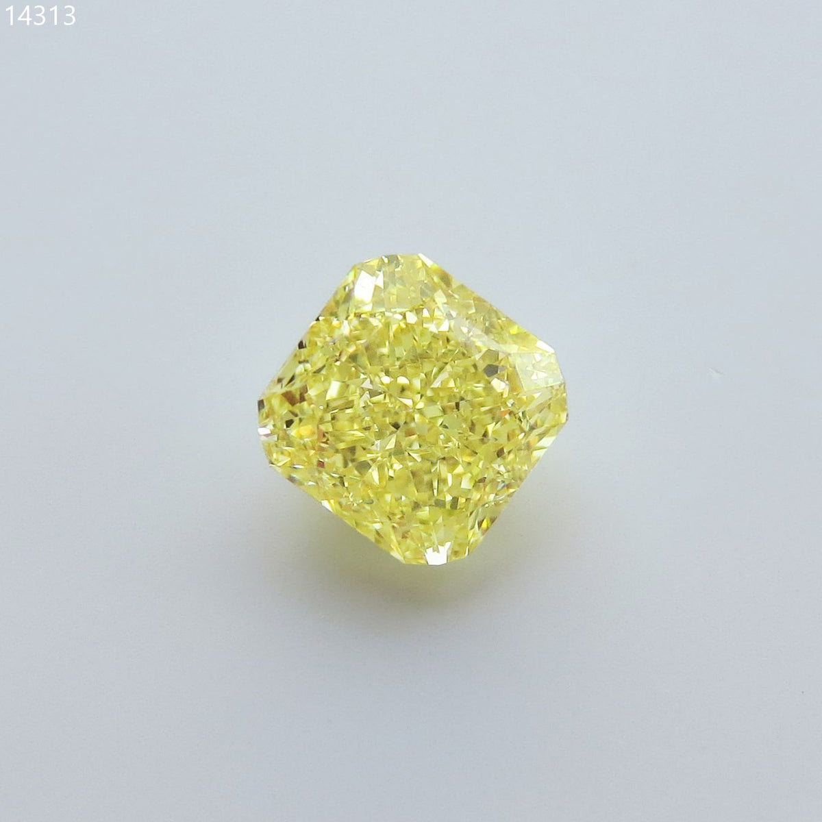 Square Radiant Fancy Yellow Natural Diamond 2.01ct VS1 loose diamond
