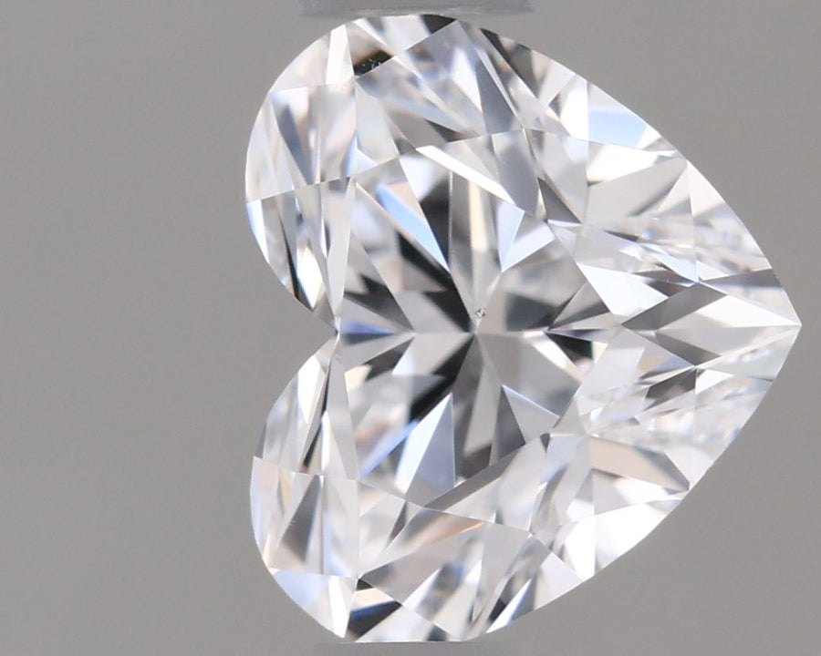 Heart Natural Diamond 0.70ct D VS2