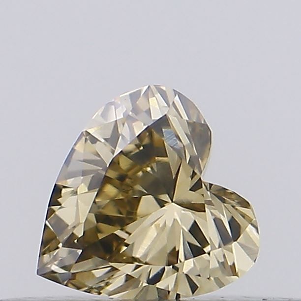 Heart Fancy Brown Natural Diamond 0.19ct VS1 loose diamond