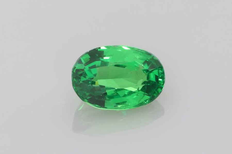 Oval Green Garnet 1.07ct loose gemstone