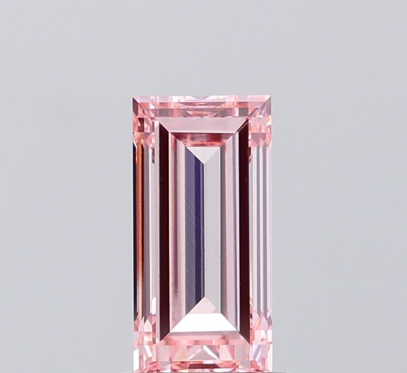 Baguette Fancy Intense Pink Lab-grown Diamond 1.52ct VVS2 loose diamond