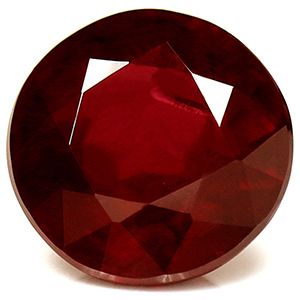 Round Red Ruby 2.28ct loose gemstone