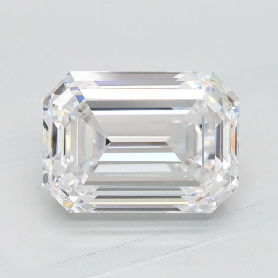 Emerald Lab-Grown Diamond 1.62ct D IF