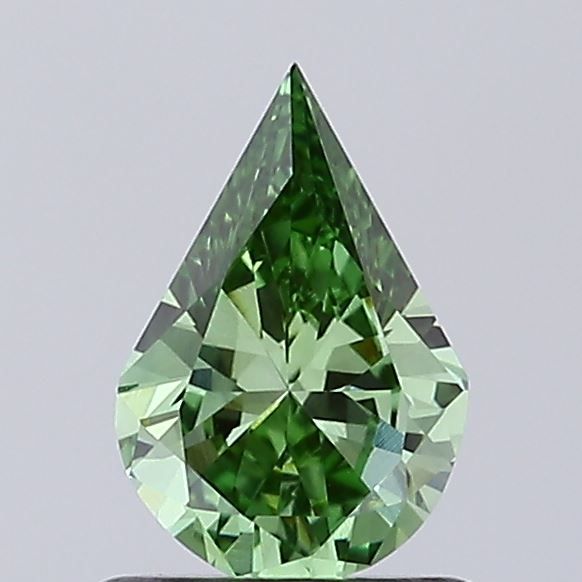 Other Fancy Vivid Green Lab-grown Diamond 0.7ct VVS2 loose diamond