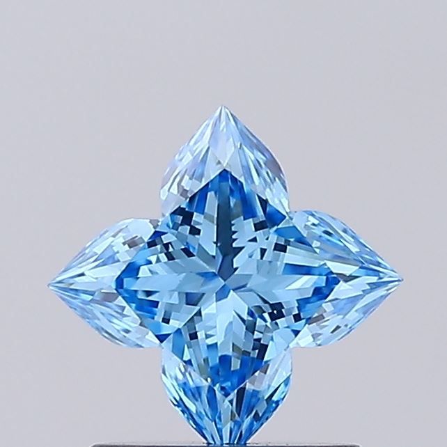 Other Fancy Vivid Blue Lab-grown Diamond 0.91ct VVS2 loose diamond