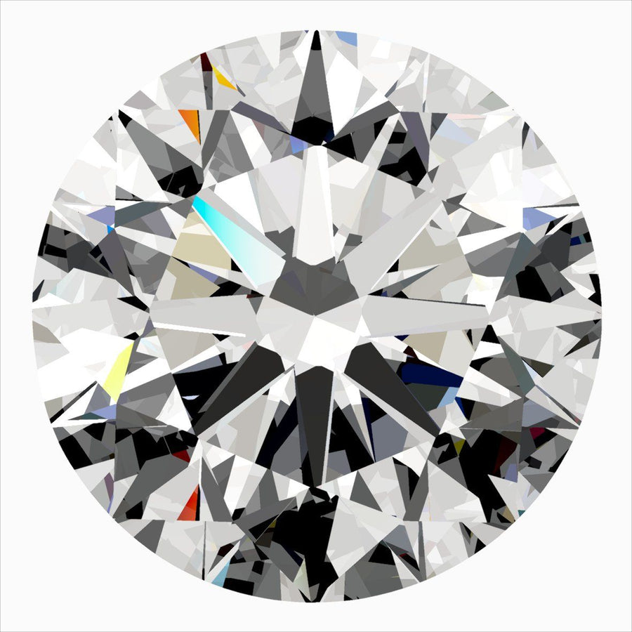 Round Natural Diamond 0.40ct F IF
