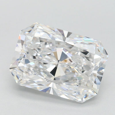 Radiant Lab-Grown Diamond 2.64ct D IF