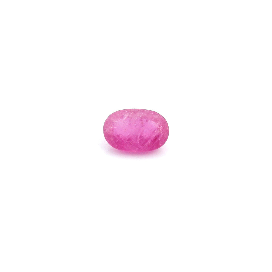 Oval Red Ruby 0.6ct loose gemstone
