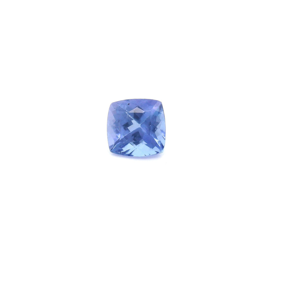 Cushion Blue Tanzanite 0.8ct loose gemstone
