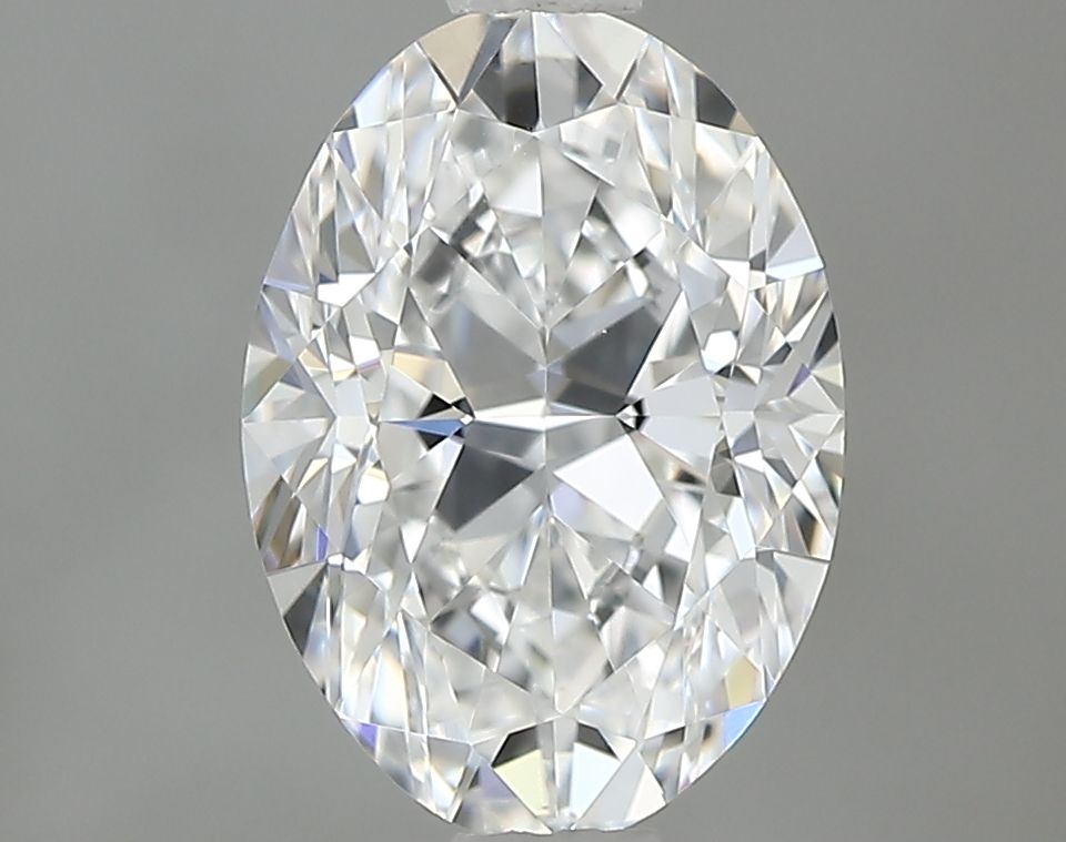 Oval Natural Diamond 0.81ct D VS1