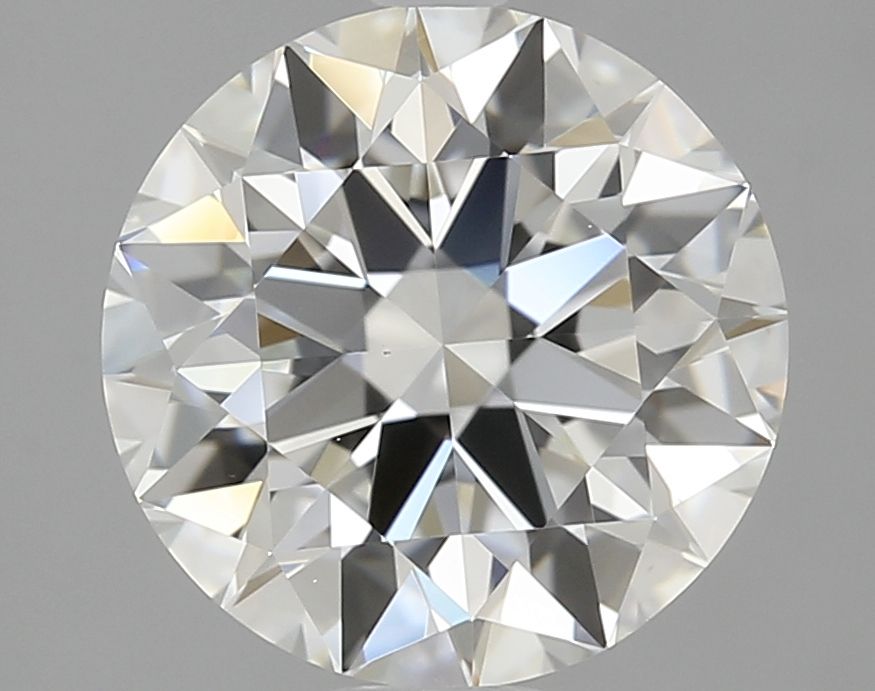 Round Natural Diamond 2.10ct H VS1