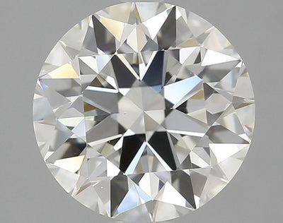 Round Natural Diamond 2.10ct H VS1