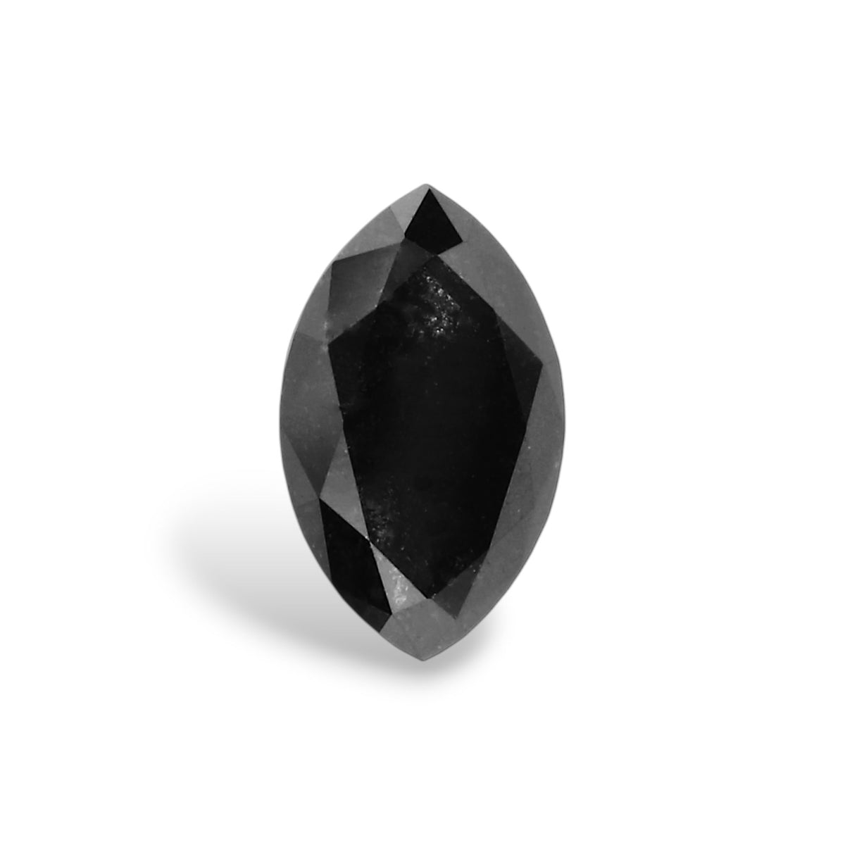 Marquise Fancy Black Natural Diamond 0.41ct VVS2 loose diamond