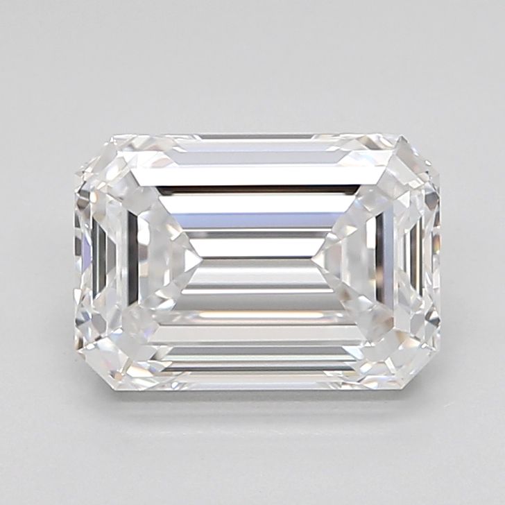 Emerald Lab-Grown Diamond 2.11ct D IF