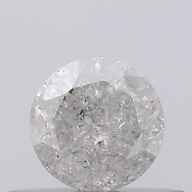 Round Salt And Pepper Natural Diamond 0.29ct I3 loose diamond