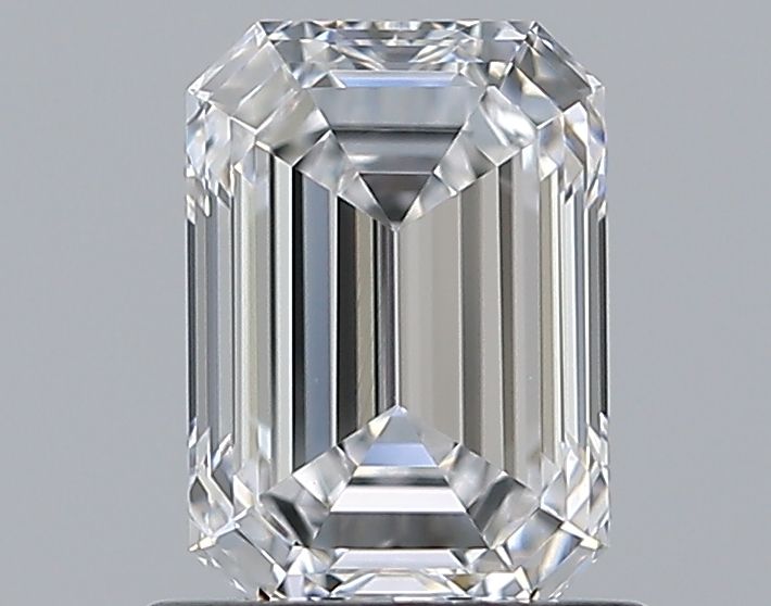 Emerald Natural Diamond 1.01ct D VVS2