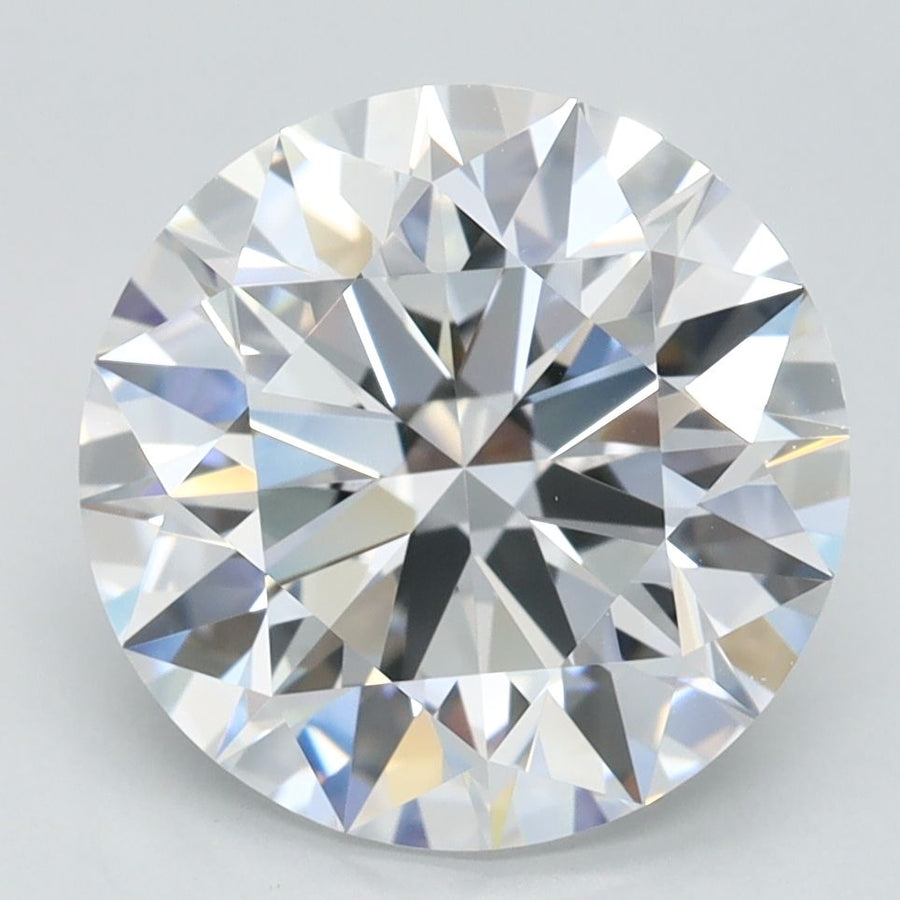Round Lab-Grown Diamond 3.40ct D IF