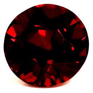 Round Red Ruby 1.04ct loose gemstone