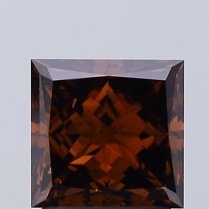 Princess Fancy Deep Brown Lab-grown Diamond 1.53ct VS1 loose diamond