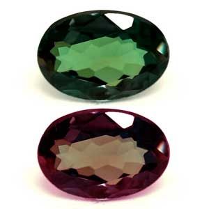 Oval Green Alexandrite 0.1ct loose gemstone