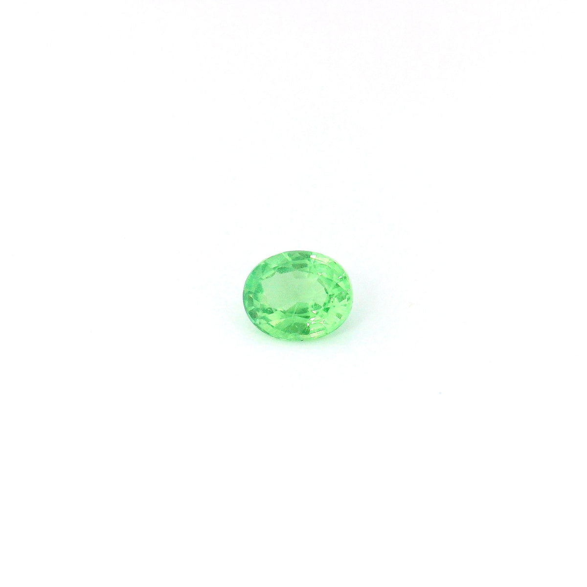 Oval Green Garnet 0.37ct loose gemstone