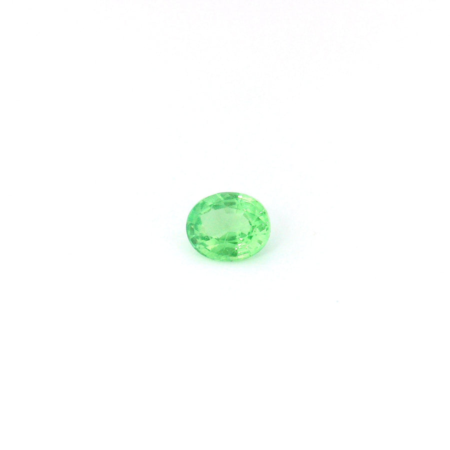 Oval Green Garnet 0.37ct loose gemstone