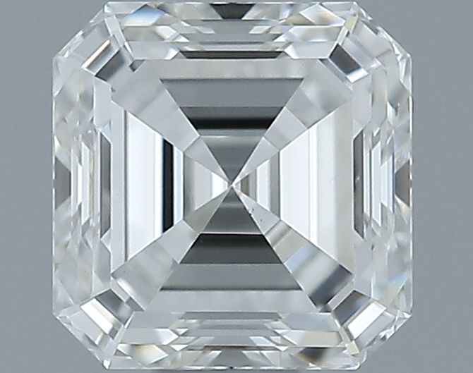 Asscher Natural Diamond 0.51ct G VS2