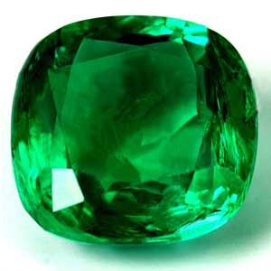 Cushion Green Emerald 1.98ct loose gemstone