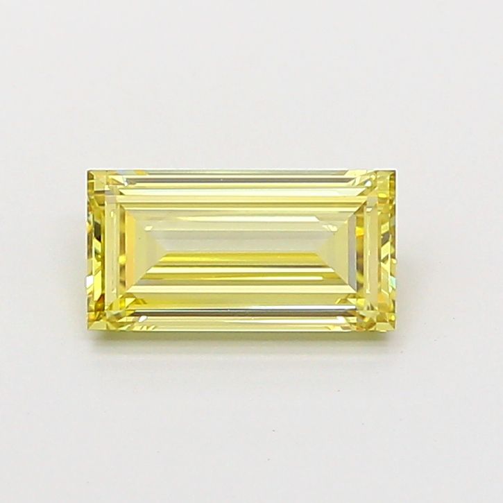 Baguette Fancy Yellow Lab-grown Diamond 1.01ct VVS2 loose diamond