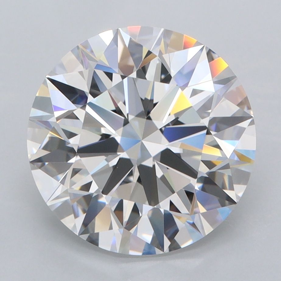 Round Lab-Grown Diamond 3.98ct D FL