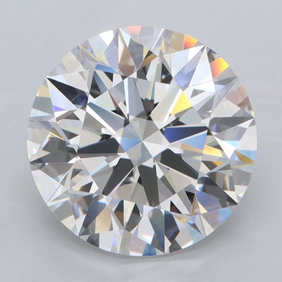 Round Lab-Grown Diamond 3.98ct D FL
