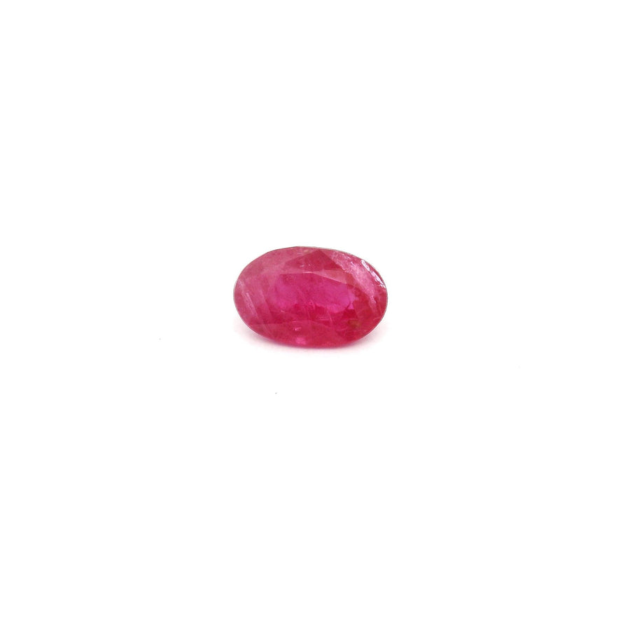 Oval Red Ruby 0.57ct loose gemstone