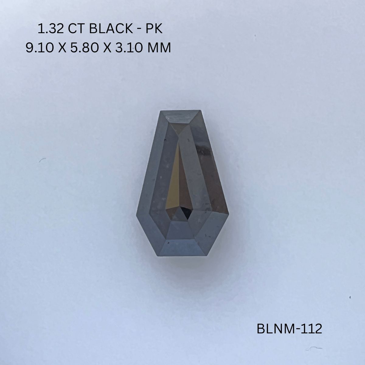 Other Black Natural Diamond 1.32ct I1 loose diamond