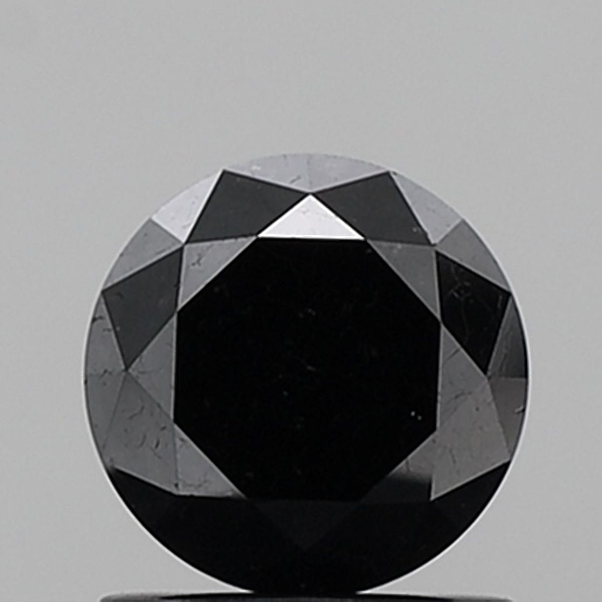 Round Black Natural Diamond 1.19ct VVS2 loose diamond
